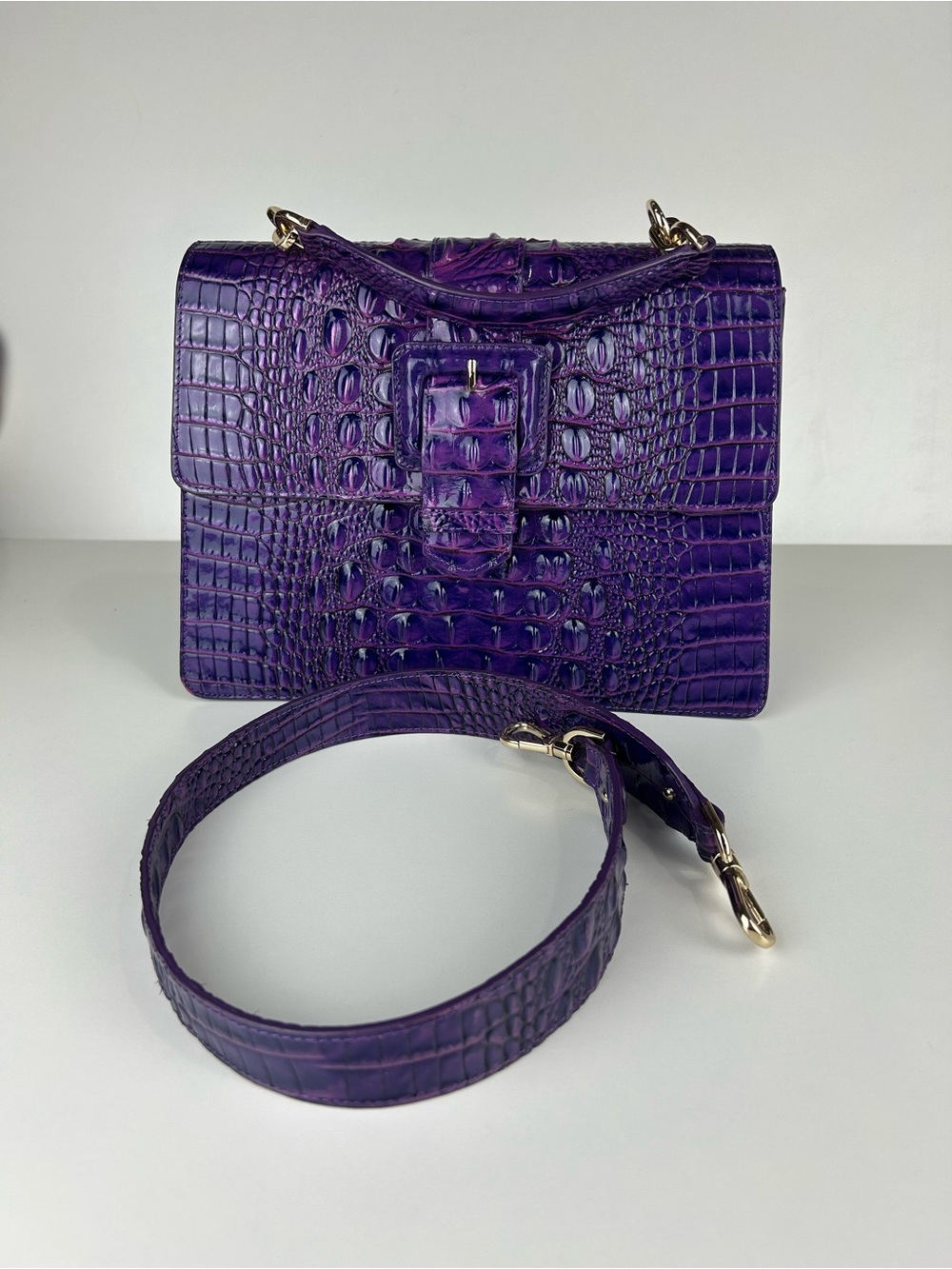 BRAHMIN HALLIE MELBOURNE PURPLE